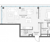 Продать Квартиры в новостройке Москва г., Фрунзенская наб.   C3
