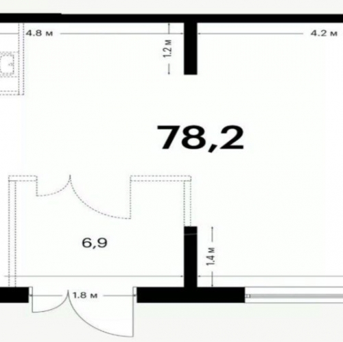 Торговое помещение Ильинское-Усово, Архангельская улица,  д. 17