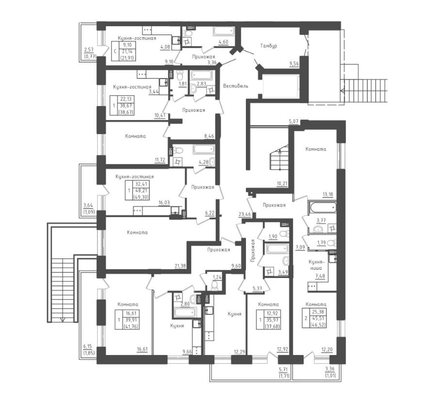 Продажа 1-комн квартиры в новостройке Рыбаки, 2-ой Восточный проезд,  д. 3