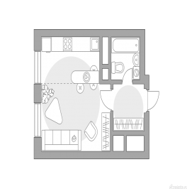 Продажа студии Красногорск, Московская область, г. Красногорск, ул. Ильинский тупик, вл. 1