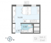 Продать Квартиры в новостройке Ковалево п., Поперечная ул.   15