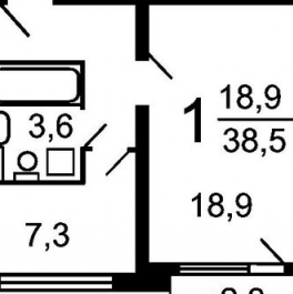 Продажа 1-комн квартиры на вторичном рынке улица Молодцова,  д. 9