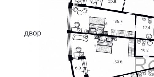 5-комн квартира набережная Мартынова, 74Д