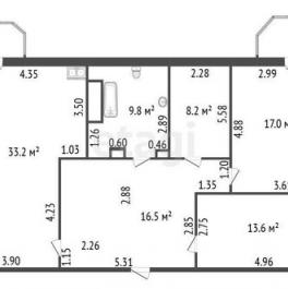 Продажа 4-комн квартиры на вторичном рынке ул Матроса Железняка,  д. 57
