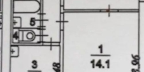 2-комн квартира улица Полбина, 66