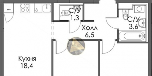 2-комн квартира Лиговский пр-кт,  д. 242
