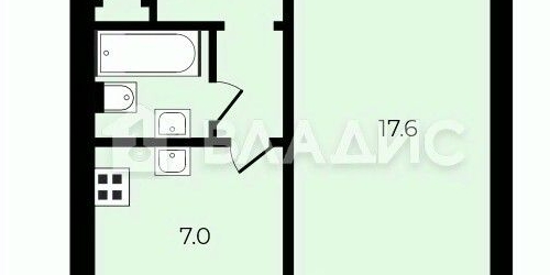 1-комн квартира набережная Черной речки, 10