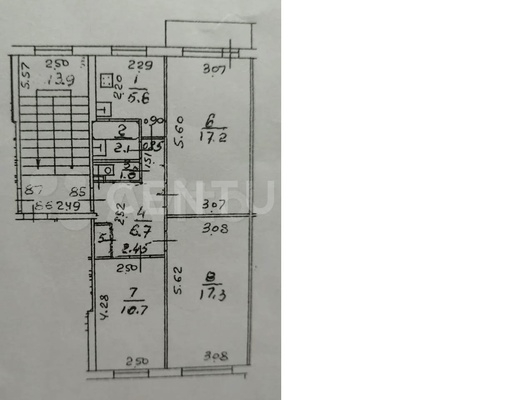 Продажа 3-комн квартиры на вторичном рынке Подольск, Ленинградская ул,  д. 4ка