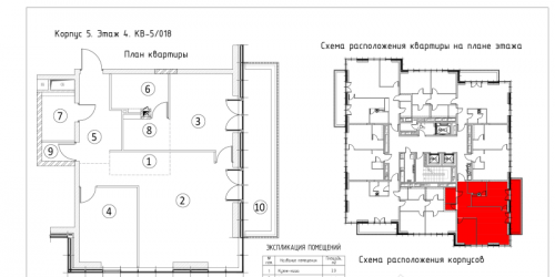 2-комн квартира Москва г., 2-й Донской проезд,  к. 5