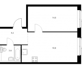 Продать Квартиры в новостройке Москва г., Кронштадтский б-р   1.3