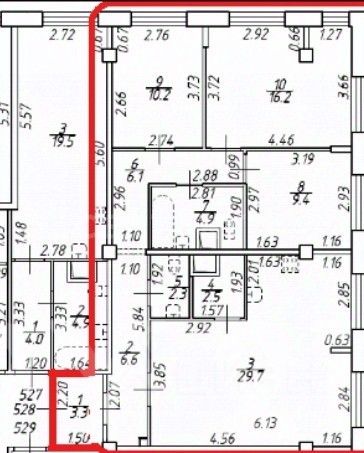 Продажа 3-комн квартиры на вторичном рынке пос. Парголово, улица Архитектора Белова, 6к3