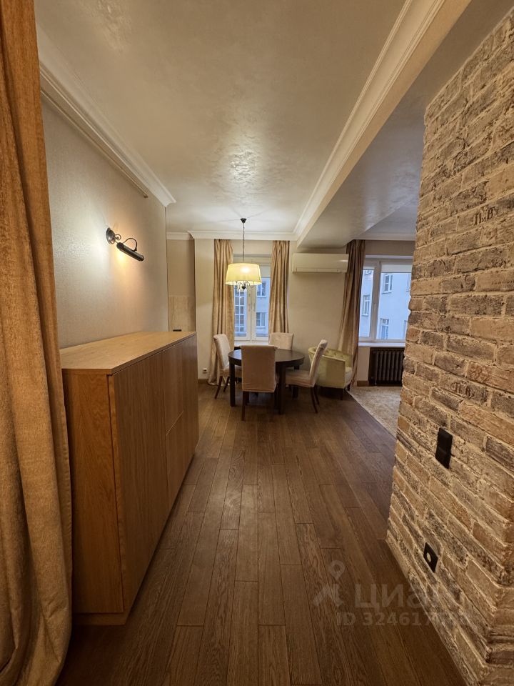 Аренда 3-комн квартиры на вторичном рынке Капельский переулок, 13