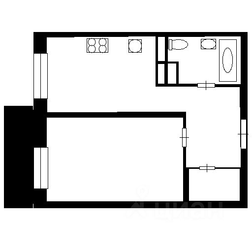 Аренда 1-комн квартиры на вторичном рынке Видное, бульвар Зеленые аллеи, 14