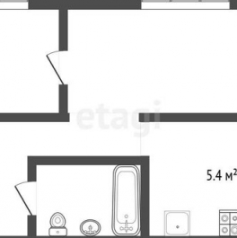 Продажа 2-комн квартиры на вторичном рынке Серпухов, Советская улица,  д. 122