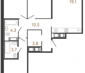 Продать Квартиры в новостройке Санкт-Петербург г., Обводного кан. наб.   1