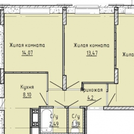 Продажа 3-комн квартиры на вторичном рынке Кремиченка, улица Горького,  д. 10