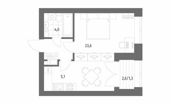 Продажа 1-комн квартиры на вторичном рынке улица Академика Константинова,  д. 1 к1 с1