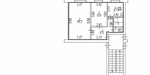 2-комн квартира Тихорецкий проспект, 10К1