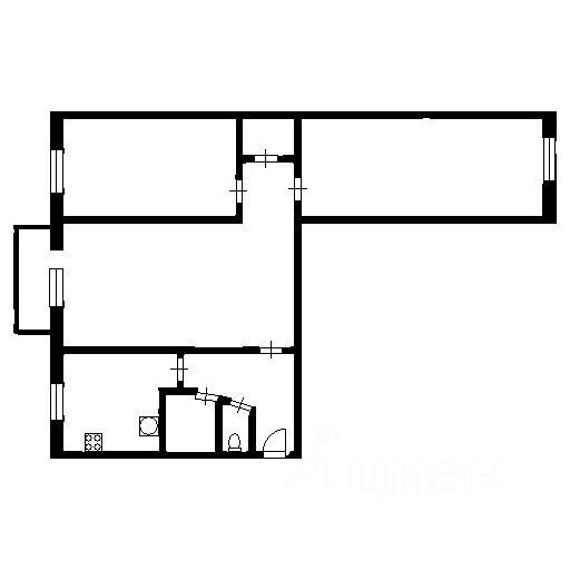 Продажа 3-комн квартиры на вторичном рынке Софийская улица, 35К5