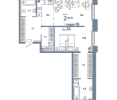 Продать Квартиры в новостройке Москва г., Озерная ул.   Байкал