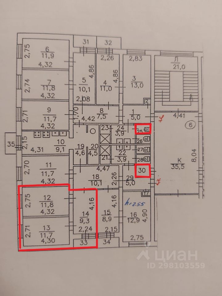 Продажа комнаты Королев, улица Мичурина, 2Ак1