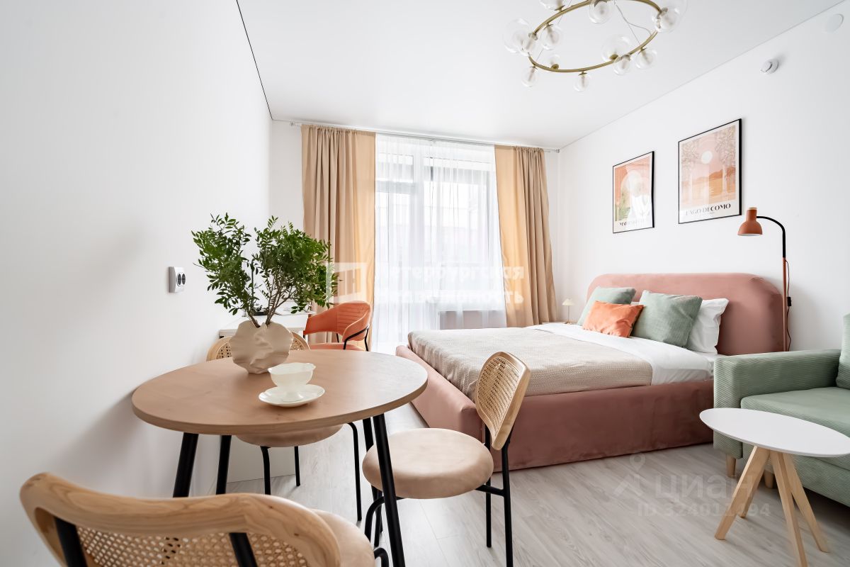 Аренда студии проспект Ветеранов, 198с1