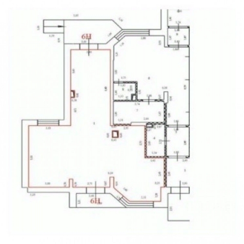 Торговое помещение Одинцово г, Звенигород г, 3 (Восточный мкр) мкр,  д. 4