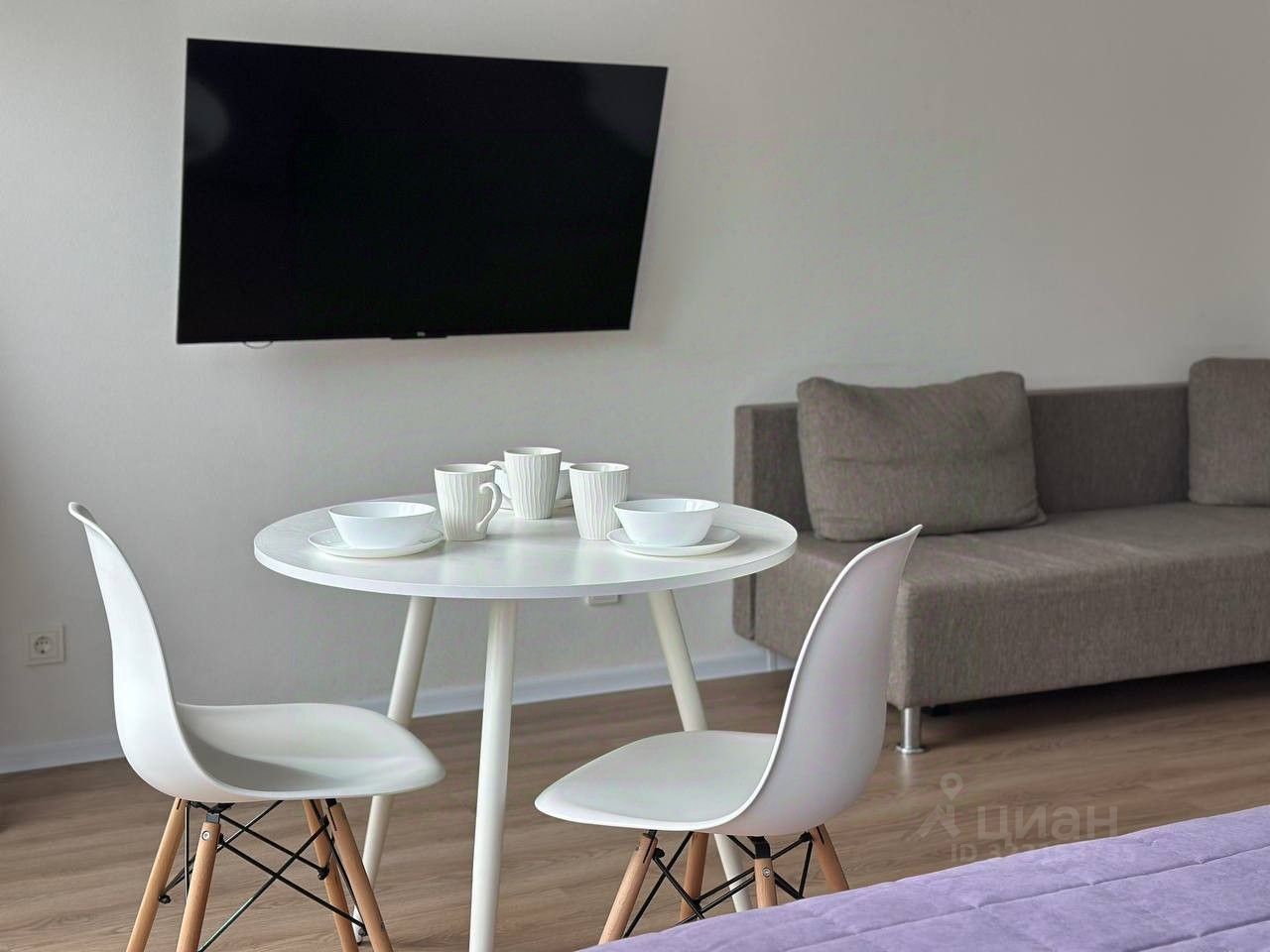 Аренда студии Кудрово г., улица Центральная, 30к2