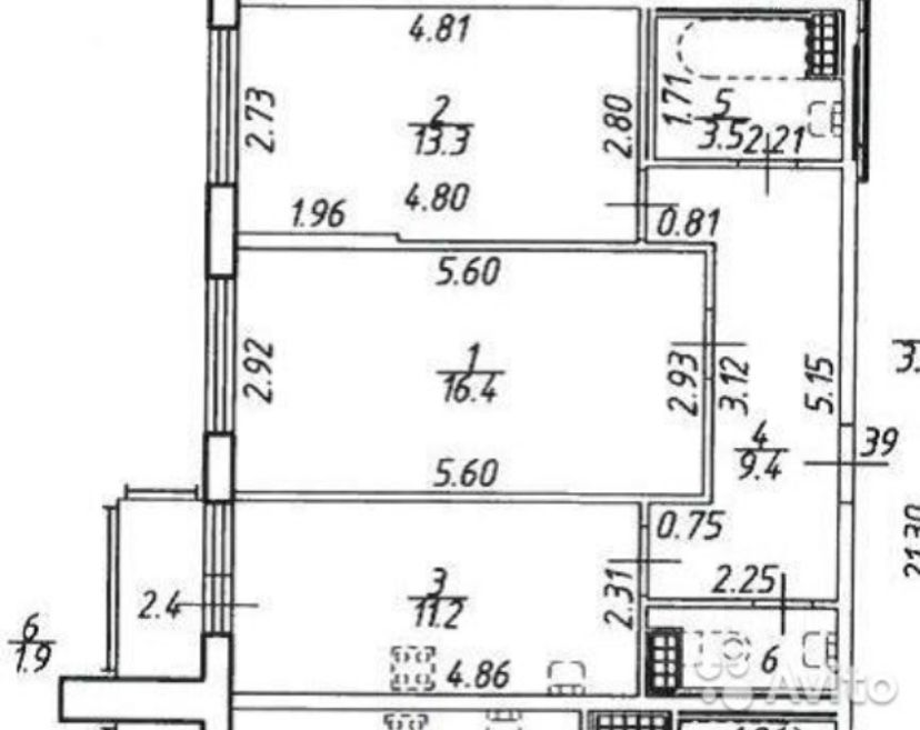 Продажа 2-комн квартиры на вторичном рынке Пушкин, Саперная улица, 55к2с6