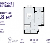 Продать Квартиры вторичка Коммунарка п, Потаповская Роща ул  11 к1 