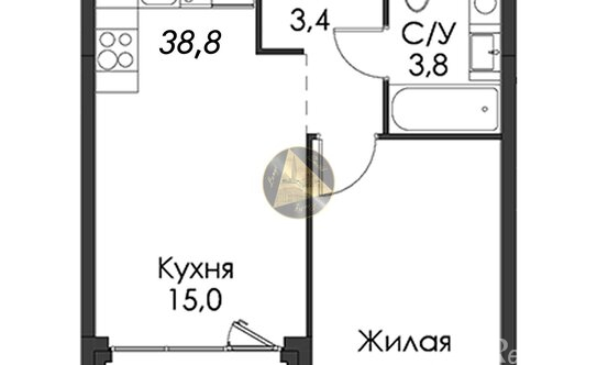 Продажа 1-комн квартиры на вторичном рынке Галерный проезд,  д. 1 к2
