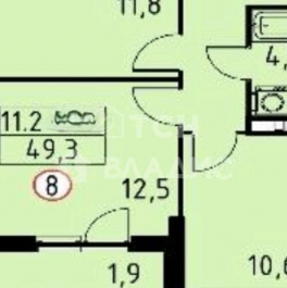 Продажа 2-комн квартиры на вторичном рынке Магеллана пр-т,  д. 8