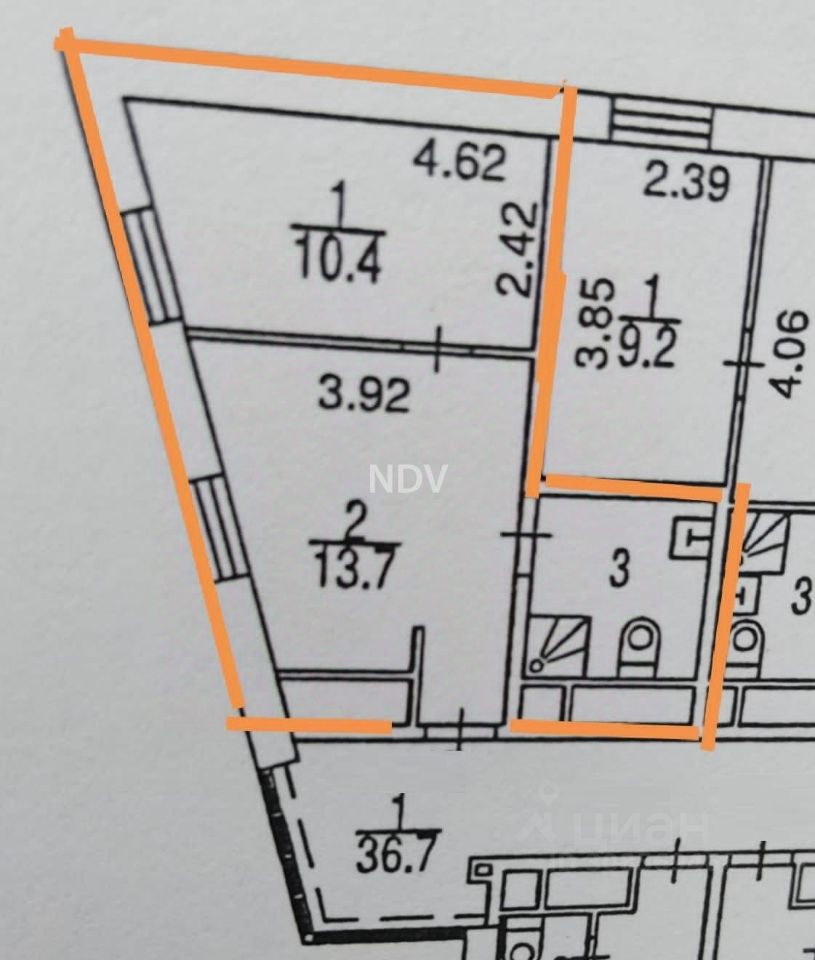 Продажа 1-комн квартиры на вторичном рынке Ботаническая улица, 33Вс1