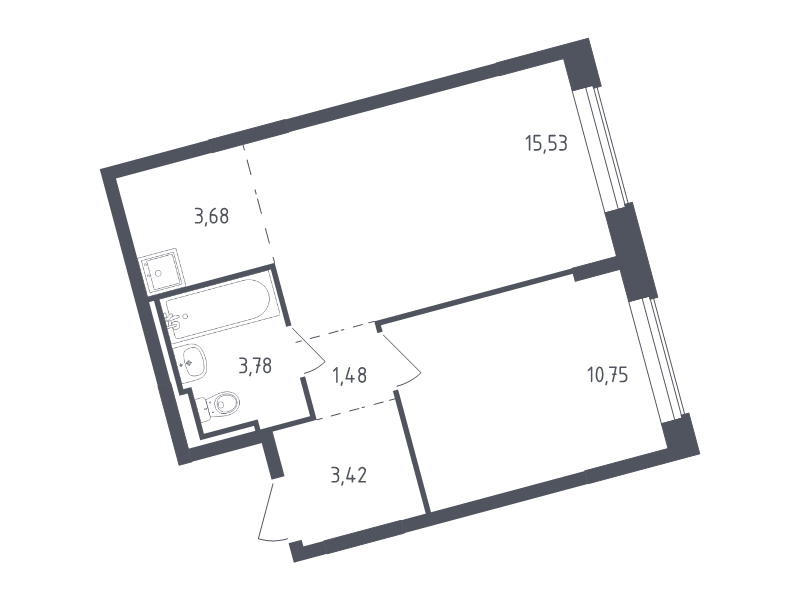 Продажа 1-комн квартиры в новостройке Лайково с., Лесная ул.,  к. 58