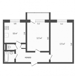 Продажа 2-комн квартиры на вторичном рынке Всеволожск г, Колтушское ш ,  д. 78