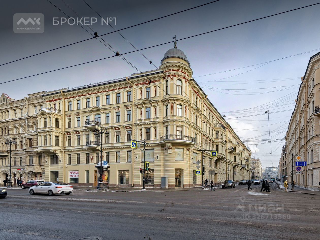 Продажа 1-комн квартиры на вторичном рынке Невский проспект, 168