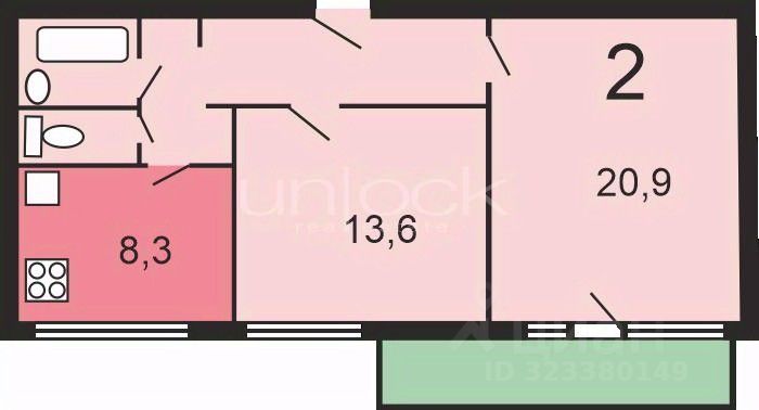 Продажа 2-комн квартиры на вторичном рынке улица Стромынка, 13