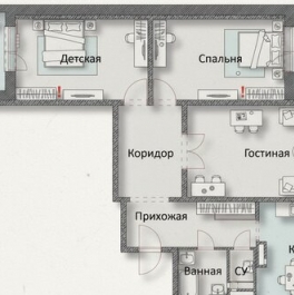 Продажа 3-комн квартиры на вторичном рынке пр-кт Маршала Жукова,  д. 35,  к. 1