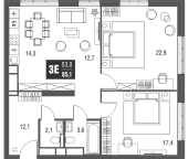Продать Квартиры в новостройке Москва г., Серебрякова проезд   1