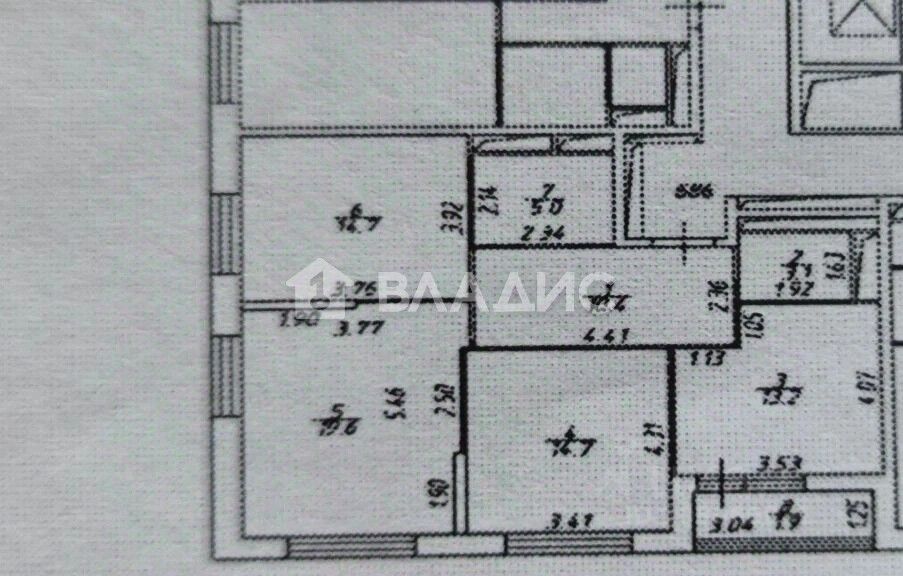 Продажа 3-комн квартиры на вторичном рынке Варшавское шоссе, 168
