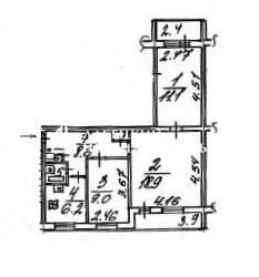 3-комн квартира Колпино, Тверская улица, 38