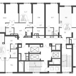 Продажа 3-комн квартиры в новостройке ул Крылатская,  д. 33,  к. 1