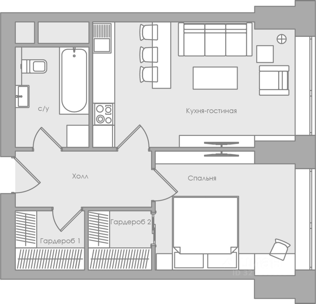 Продажа 1-комн квартиры на вторичном рынке Мичуринский проспект, 56