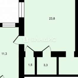 Продажа 1-комн квартиры на вторичном рынке улица Васи Алексеева,  д. 18