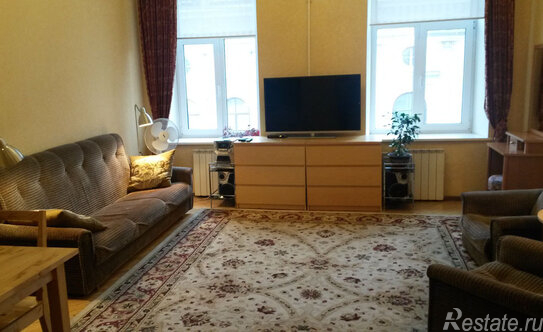 Аренда 3-комн квартиры на вторичном рынке ул Итальянская,  д. 16/19