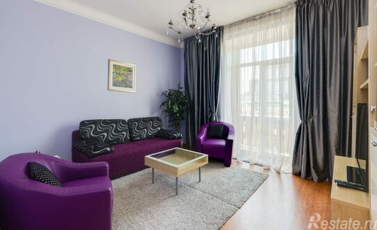 Аренда 2-комн квартиры на вторичном рынке Смоленский б-р,  д. 22/14