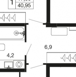 Продажа 1-комн квартиры в новостройке Апрелевка, Пролетарский тупик,  д. 2