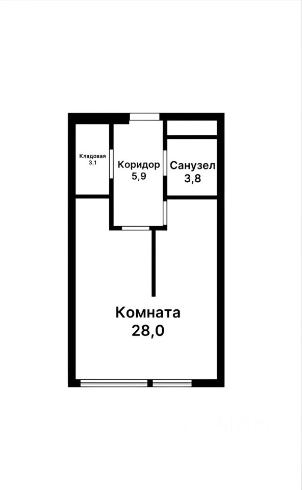 Аренда 1-комн квартиры на вторичном рынке Сколковское шоссе, 40к2
