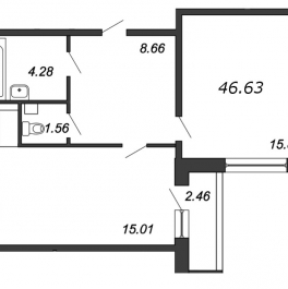 Продажа 1-комн квартиры в новостройке Санкт-Петербург г., Октябрьская наб., к. 1 Продажа 1-комн квартиры в новостройке Санкт-Петербург г., Октябрьская наб., к. 1