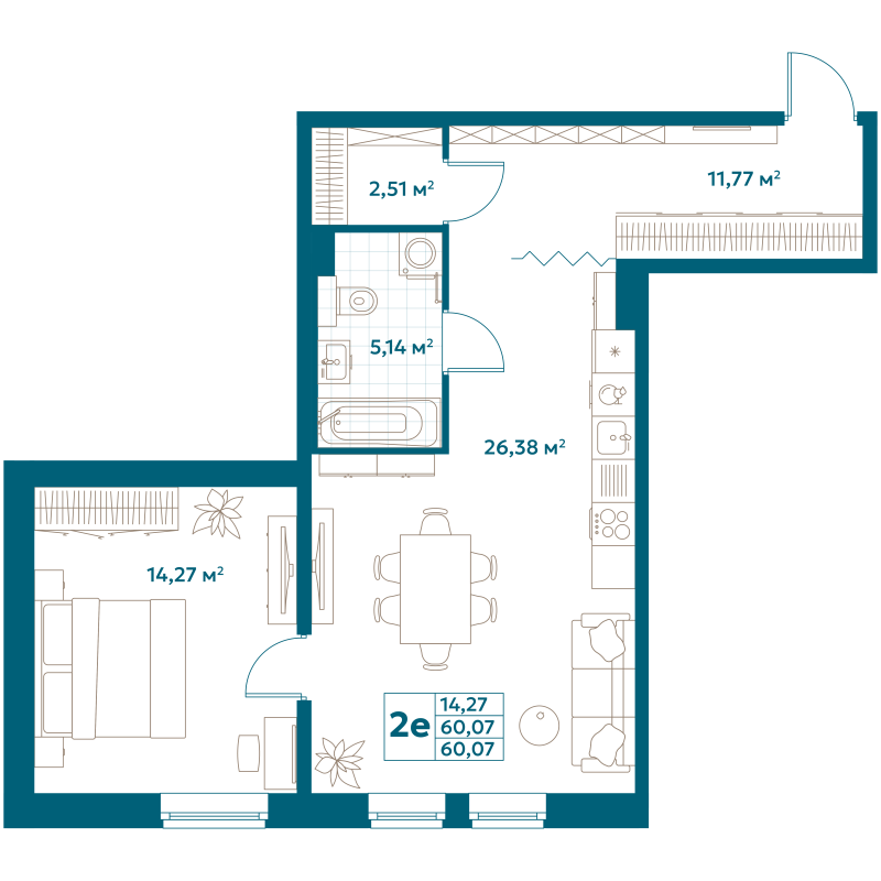 Продажа 1-комн квартиры в новостройке Москва г., Новоостаповская ул.,  к. Flow
